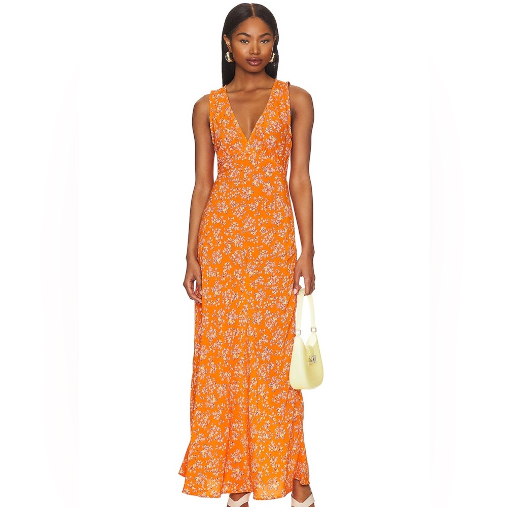 FAITHFULL THE BRAND~Acacia Midi Dress in Audrey Floral